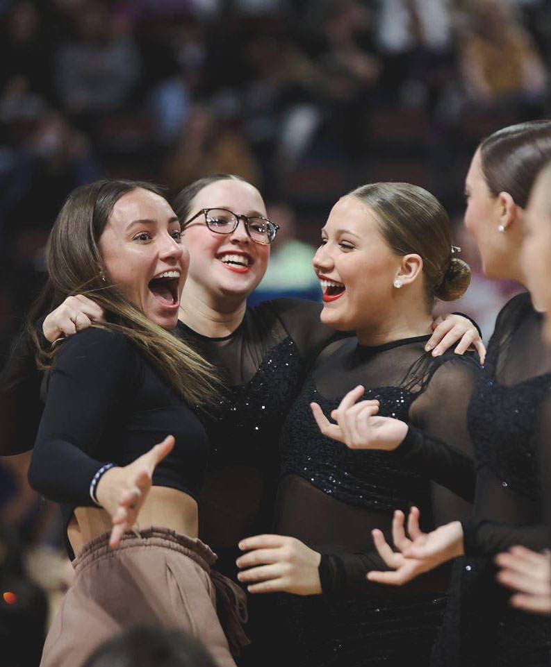 Just For Kix dancers performing